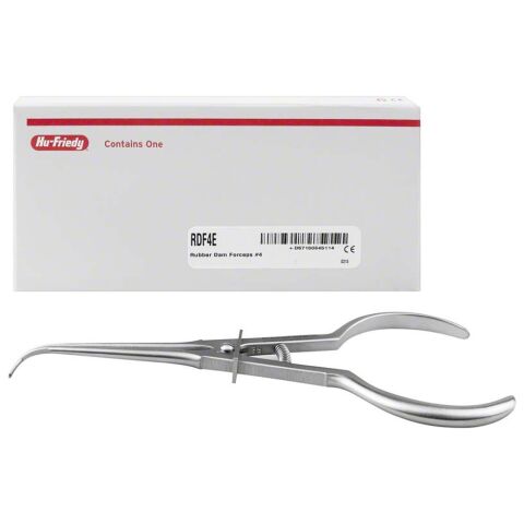 Rubber Dam Clamp Forceps #4 European