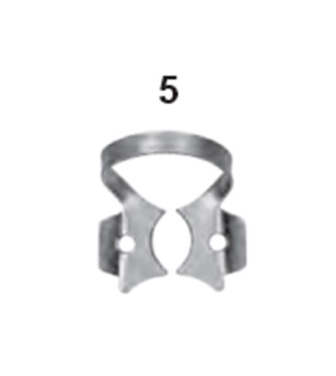 Spona kofferdam horní molar 5