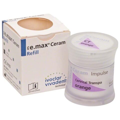 IPS e.max Ceram Cervical Transpa, 20g oranžová