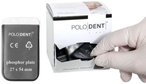POLODENT návleky paměťových fólií č. 3 bez rámečku