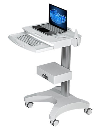 Aidite stolek / cart pro skener bílý