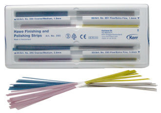 Pásky leštící úvodní sada 4x50ks