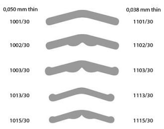 Matrice Hawe Tofflemire 1001/30, 30ks