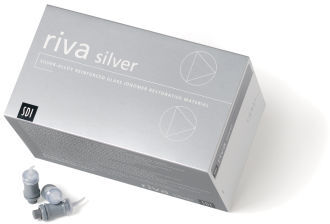 riva Silver - výplňový materiál, 50ks kapsle