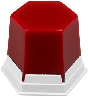 Geo Classic vykrývací transparentní vosk, červený