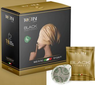 Káva Tostini POD E.S.E. Black 150ks