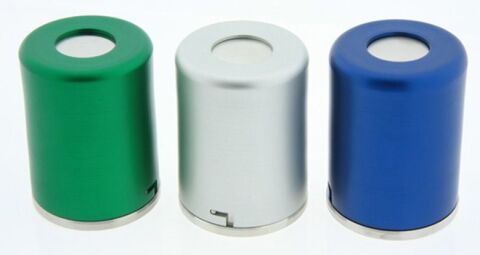 Nádoba na vatu, stříbrná