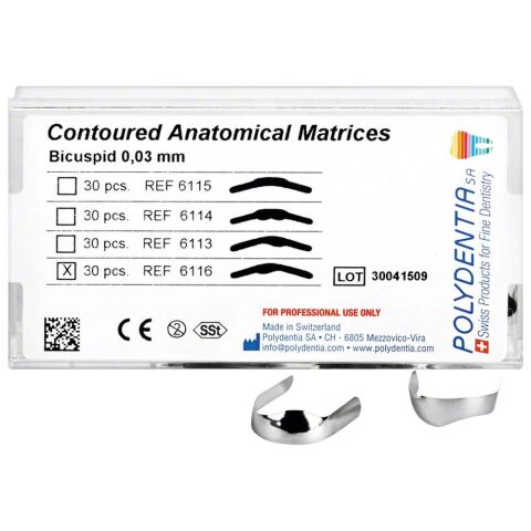 Matrice konturované Polydentia Premolar 6116