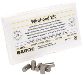 Wirobond 280 - chromokobaltová slitina, 1kg