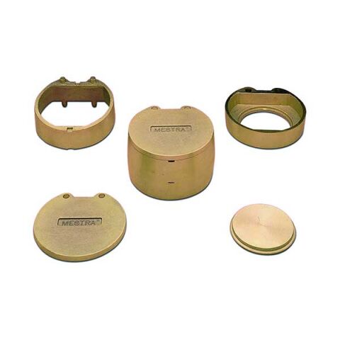 Kyveta kovová oblá