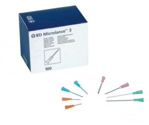 BD Microlance - jehly 0,6x40mm, 100ks