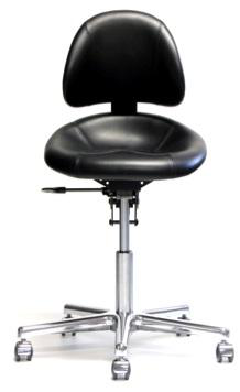 Support stool Vinyl green, 4C, židle