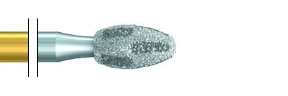 Strukturovaný diamant vajíčko D19mm 023, S5379