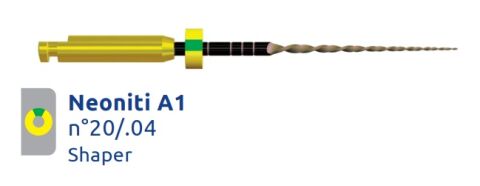 Neoniti A1 file 4%, 25mm, 020, 5ks