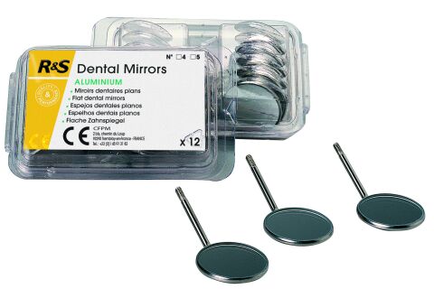 Aluminium zrcátka vel.4, 12ks