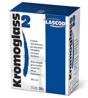 Kromoglass 2 - skloionomerní cement, 20g