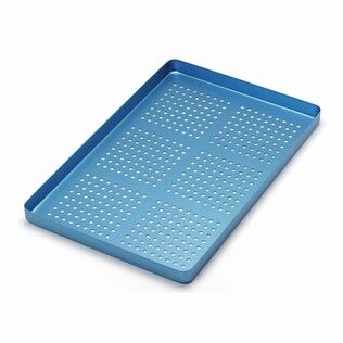 TRAY VELKÝ PERFOROVANÝ AL MODRÝ