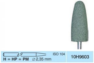 HORICO Acrylic leštící guma H9603, 10ks zelená