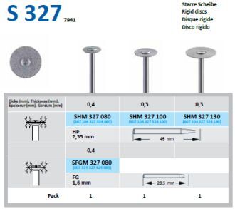 HORICO diamant sintrovaný disk 10/0,3mm