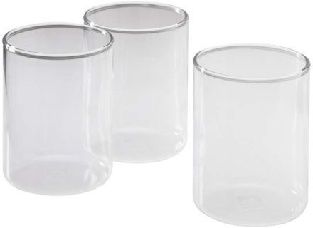 Skleněný kelímek z čirého skla