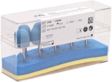 EVE Acryl leštící systém, 10ks hrubé H336A