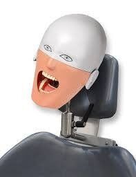 Fixace židle pro fantomovou hlavu