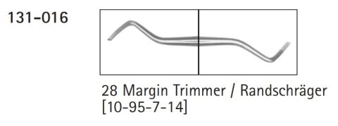 Margin Trimmer #28 distal 10-95-7-14