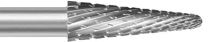 Tvrdokov fréza kónicka špička D34mm 023, H356RGE