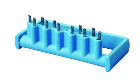 Stojan na vrtáčky, modrý