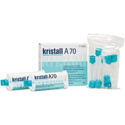 Kristall perfect A70 - registrát skusu, 2x50ml