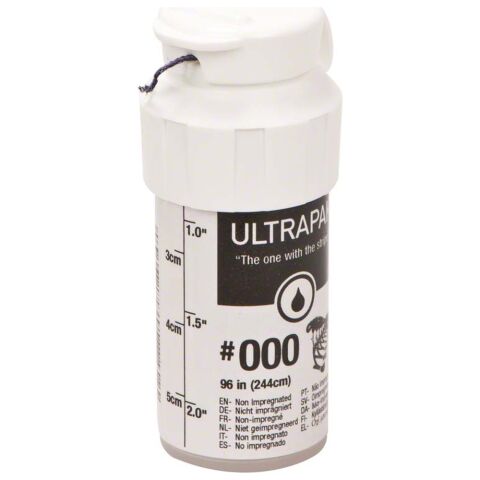Ultrapak retrakční vlákno č.000 černé