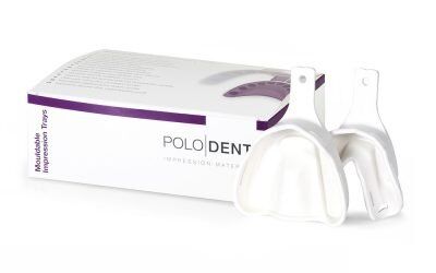 POLODENT otiskovací lžíce plast. sortiment 8ks