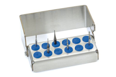 Stojánek na 12 vrtáčků, modrý