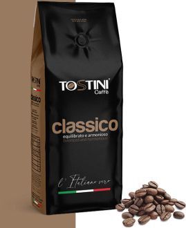 Káva Tostini Classico zrnková 1kg