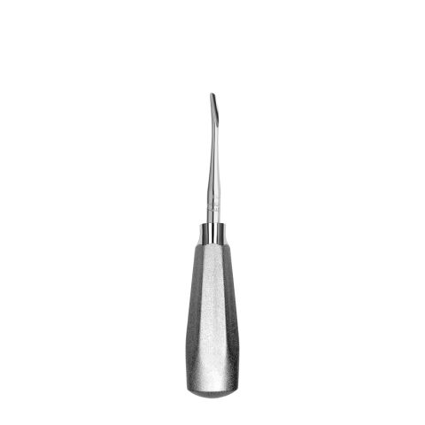 Luxating Elevator short handle, curved 4mm