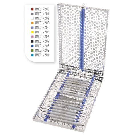 IMS Infinity Cassette DIN, 20 Instruments, red