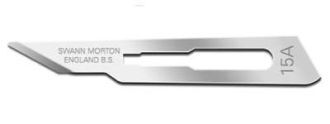 Skalpelové čepelky Swann Morton č.15A