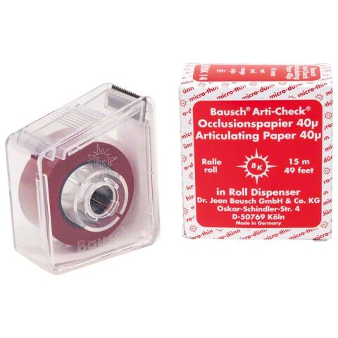 Arti-Check artikulační papír v roli 16mm červený