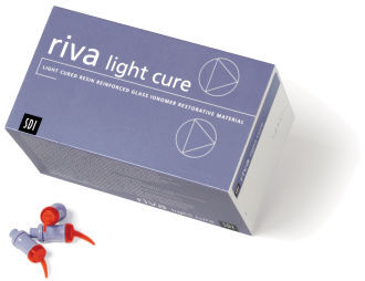 riva LC - skloionomerní cement, 50ks kapsle A3,5