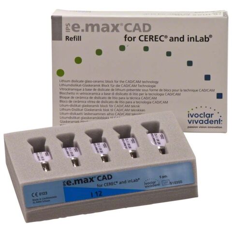 IPS e.max CAD bloky D2 I12 HT, 5ks