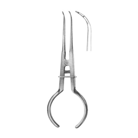 Kofferdamové kleště na spony  White, 17cm