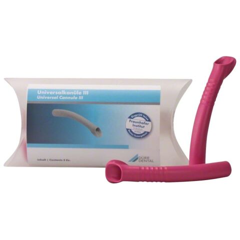 Universal Cannula III - odsávací kanyly, růžové