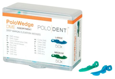 POLODENT DME klínky, sortiment - 100ks