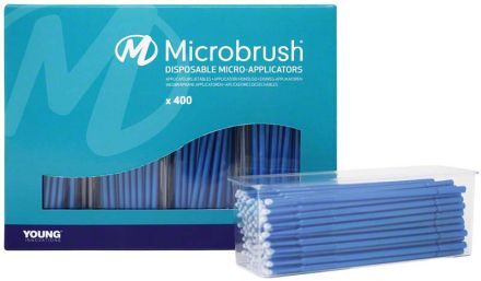 Microbrush Plus - aplikátory, regular modré