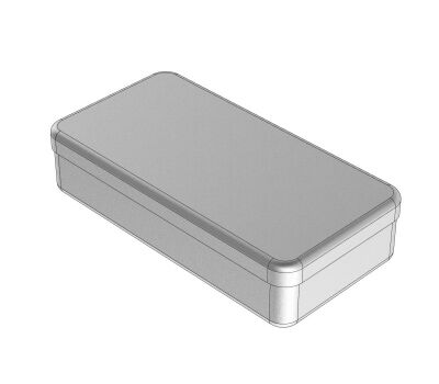 Stainless Steel Box - 5 x 4 x 3 cm