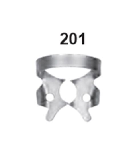 Spona kofferdam horní molar 201