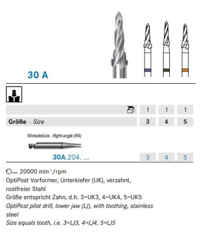 Ocel fréza OptiPost D22mm 3