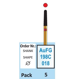 HORICO Lion diamant vrták - kónus zaoblený 1,8mm