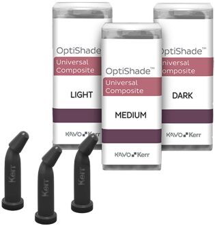 OptiShade - kompozit, 10x0,25g universal opaque