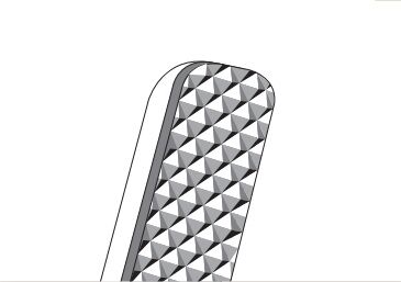 Tissue Pliers Potts-Smith PermaSharp straight 20,5